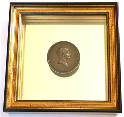 Lot 55 - Sydney Smith, Promotion to Flag Rank 1805, Commemorative Medal, obverse with a bust portrait...