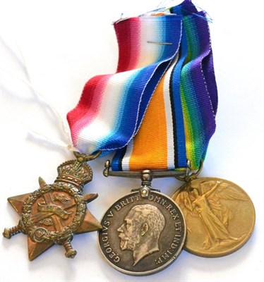 Lot 72 - A First World War Trio, awarded to 7062 PTE.S.BROWN. 1/LINC:R., comprising 1914 Star, British...