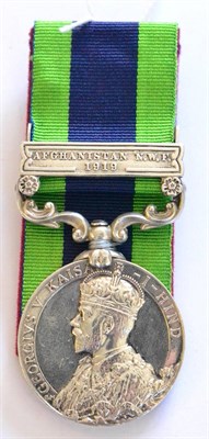 Lot 76 - An India General Service Medal, 1909, awarded to 8333 SGT.E.THORNE, SOM..L.I., with clasp...