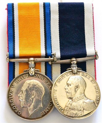 Lot 86 - A First World War Pair, awarded to 145289 G (GEORGE) LANHAM. P.O. R.N. (LDG.BOATN., H.M. COAST...