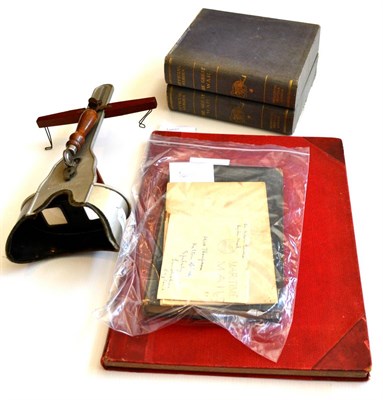 Lot 110 - A Collection of Military Collectables and Ephemera, comprising a set of Realistic Travels,...