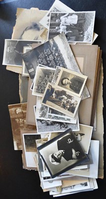 Lot 124 - A Folder of Military and Related Photographs, mainly First and Second World War