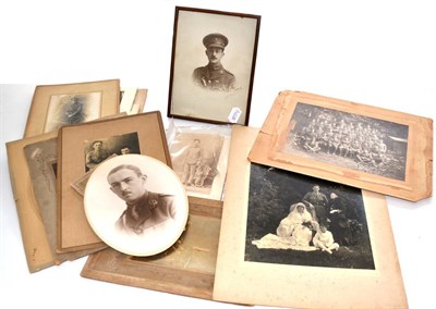 Lot 140 - A Quantity of Military Related Photographs, mainly First World War period and including...