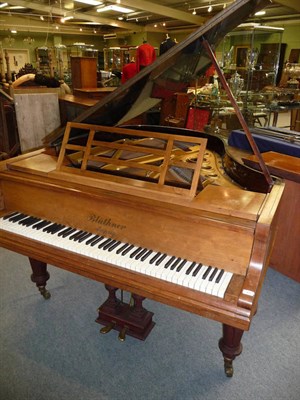 Lot 509 - Bluthner: A 6' Rosewood Cased Grand Piano, circa 1910, raised on three turned and fluted...