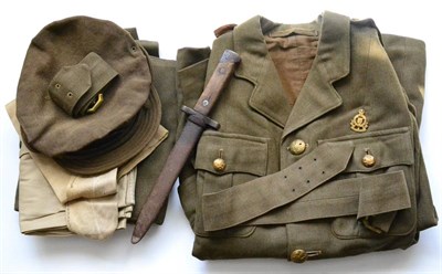 Lot 167 - A Second World War ATS (Auxiliary Territorial Services) Uniform, to W/334192 Corporal Smith,...