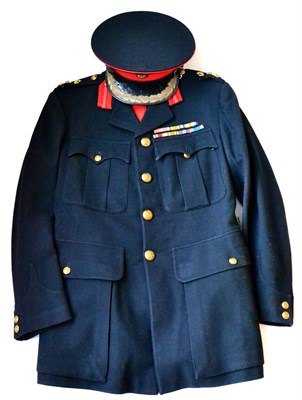 Lot 168 - A Second World War No.1 Dress Uniform to Brigadier Roy Smith-Hill, Royal Marines, comprising peaked