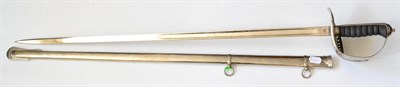 Lot 276 - An 1897 Pattern Infantry Officer's Sword by Wilkinson Sword, London, the 83cm single edge...