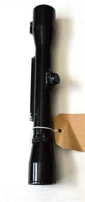 Lot 371 - A Waffen-Schauble Frieburg 4x Rifle Scope, No.5432, with three point sniper reticle