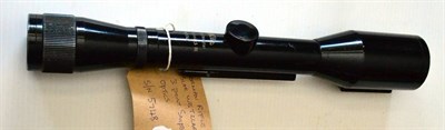 Lot 372 - A Karl Caps Asslar Wetzlar Zieljagd 6x Rifle Scope, No.5748, with three point sniper reticle