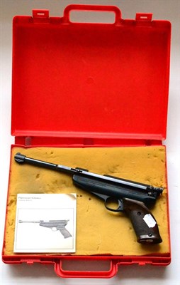 Lot 378 - PURCHASER MUST BE 18 YEARS OF AGE OR OVER A Feinwerkbau calibre 4.5mm Model 65 match air...