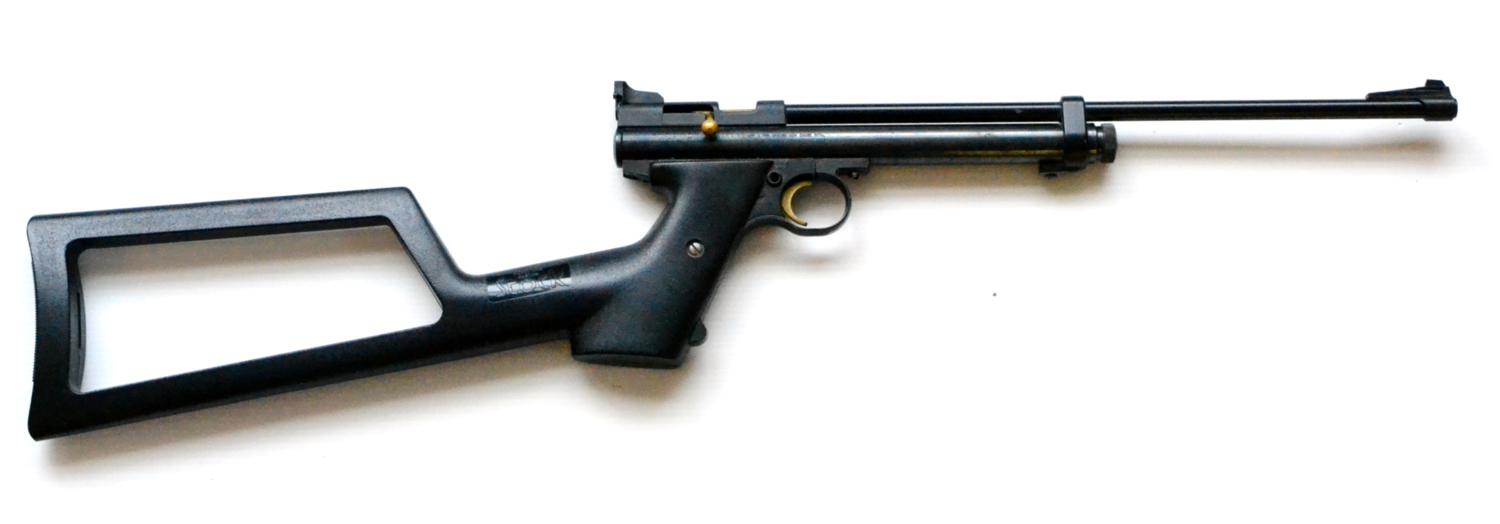 Lot 379 - PURCHASER MUST BE 18 YEARS OR OVER A Crosman ";2250B"; .22 Calibre Bolt Action Air Rifle, C02...