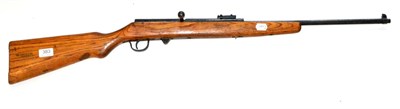 Lot 383 - PURCHASER MUST BE 18 YEARS OR OVER A Haenel Sport Modell 49a Bolt Action BB Air Rifle, with elm...