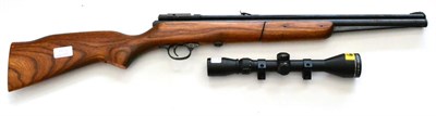 Lot 391 - PURCHASER MUST BE 18 YEARS OR OVER A Crosman ";140"; .22 Calibre Pump Air Rifle, no visible...