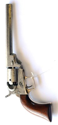 Lot 418 - A Colt Model 1848 Baby Dragoon Five Shot Single Action Percussion Revolver, the 15cm octagonal...