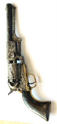 Lot 424 - A Colt Hartford-English .44 Calibre Six Shot Single Action Dragoon Revolver, with 19cm barrel, with