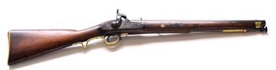 Lot 470 - An 1844 Pattern Yeomanry Percussion Cavalry Carbine, the 50.5cm steel barrel with Tower proof marks