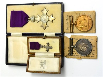 Lot 1 - An MBE Group, to Harold G. Nixon, comprising The Most Excellent Order of the British Empire, George