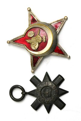 Lot 20 - An Ashanti Star 1896, unnamed as issued and a Gallipoli Star, stamped verso B.B.&CO. (2)