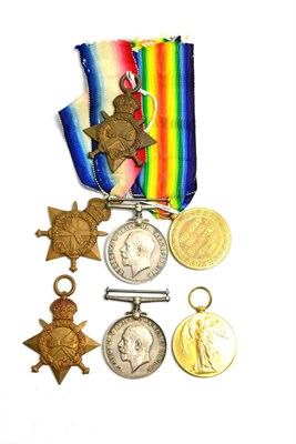 Lot 28 - A First World War Trio, awarded to PS-7111 PTE.G.ALLISON. R.FUS:, comprising 1914-15 Star,...