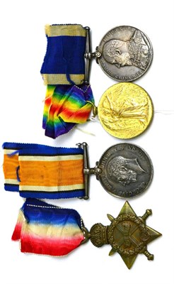 Lot 41 - A First World War Naval Long Service Group of Four Medals, awarded to 142692,J.HUNTER, P.O.,...