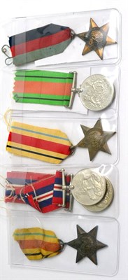 Lot 72 - A Collection of Twenty-Nine Second World War Medals, comprising seven Defence Medals, eight War...