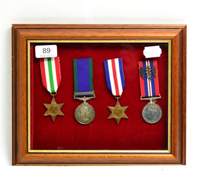 Lot 89 - A General Service Medal 1962, with clasp NORTHERN IRELAND, awarded to 24475775 DVR.P.R.VAUGHAN....