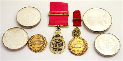 Lot 95 - The Most Honourable Order of the Bath, Knight Grand Cross Sash Badge (Civil), with miniature,...