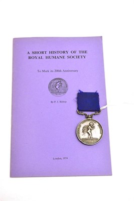 Lot 115 - A Royal Humane Society Medal 1776, in silver, awarded to GEORGE T.DALTON.. A.B. M.S. MAY 15TH 1895