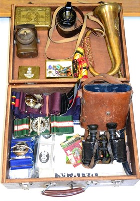 Lot 191 - A Collection of Military and Other Collectables, including a Princess Mary 1914 Christmas tin,...