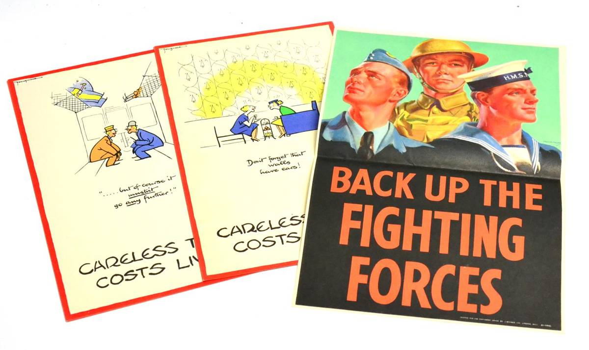 Lot 219 - A Set of Eight Second World War Propaganda