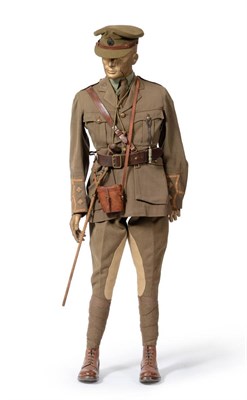 Lot 261 - A First World War No.2 Dress Uniform to a Lieutenant of the Royal Berkshire Regiment,...