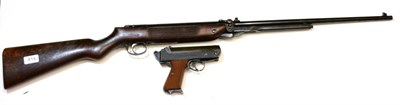 Lot 414 - PURCHASER MUST BE 18 YEARS OR OVER A Webley & Scott, The Webley Mark 3, .22 Calibre Under Lever Air