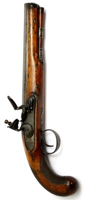 Lot 433 - An Early 19th Century Flintlock 16 Bore ";Man Stopper"; Pistol by Cox & Weatherhead, the 23cm...