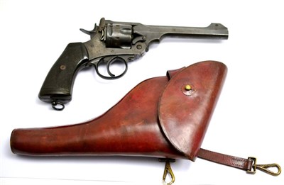 Lot 442 - A Deactivated Webley Mark VI .455 Six Shot Revolver, numbered 174620, with numerous ordnance...