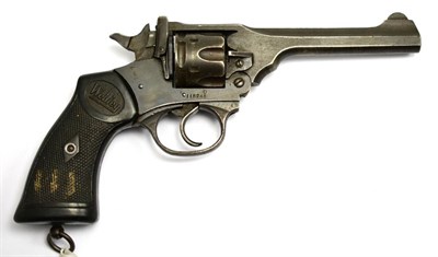 Lot 467 - A Deactivated Second World War 1939-45 Pattern Webley .38 Revolver, with War Finish, numbered...