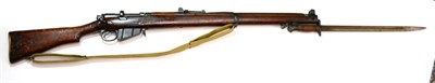 Lot 475 - A Deactivated B.S.A.Co. Short Lee Enfield Mk.III Bolt Action Rifle, dated 1913, numbered 58745,...