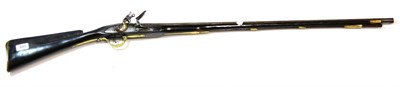 Lot 480 - An East India Company Flintlock Musket, barrel length 87.5 cm, the lock stamped armoury mark...