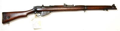 Lot 485 - A Deactivated Enfield S.M.L.E. III* .303 Bolt Action Rifle, numbered I3414, dated 1915, with walnut