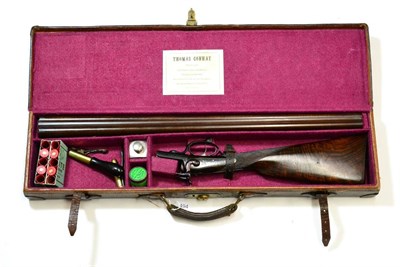 Lot 494 - A 19th Century 12 Bore Double Barrel Pinfire Sporting Gun by Thomas Conway, Manchester, the...