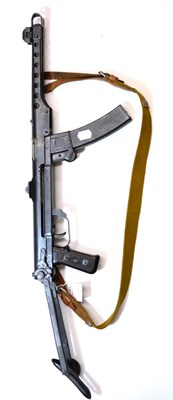 Lot 497 - A Deactivated Chinese Type 54 Sub Machine Gun (Copy of a Russian PPSH 43),  dated 1954 and numbered