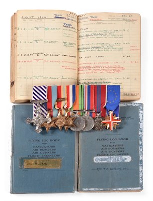 Lot 38 - An Interesting Second World War Pathfinder DFC Group of Seven Medals, awarded to Flight...