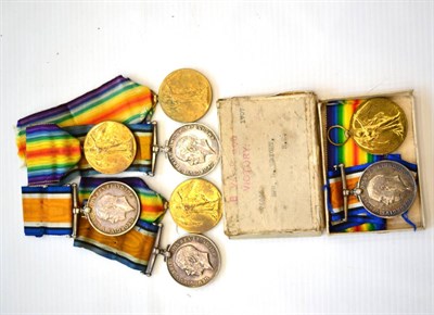 Lot 47 - Three First World War Pairs to the Royal Engineers, each comprising British War Medal and...