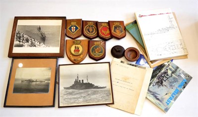 Lot 148 - The Naval Service Record of Lieutenant John Ronald Duckering, circa 1941-1949, represented by...