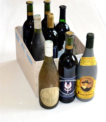 Lot 149 - Three Bottles of Red Wine, labelled for 22 Special Air Services Regiment, Warrant Officers and...