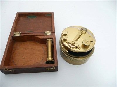 Lot 609 - A Cased Sextant, in a fitted mahogany box