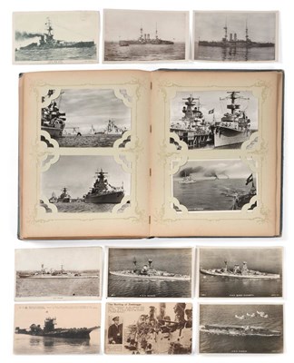 Lot 196 - The Centenary of the Battle of Jutland - An Interesting First World War Postcard Album of Naval...