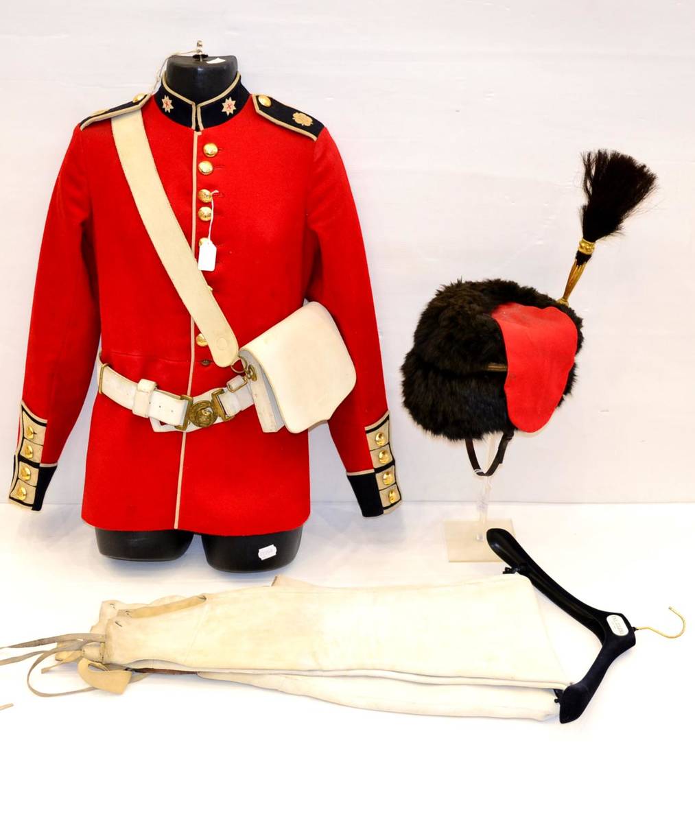 Lot 228 - A Crimson Tunic to a Guardsman of the