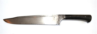 Lot 333 - A Late 19th/Early 20th Century Officer's Khyber Type Knife, private purchase, the 24cm single...