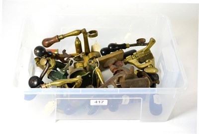 Lot 417 - A Collection of Antique Shotgun Cartridge Making Tools, comprising five decappers and  four...