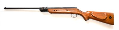 Lot 436 - PURCHASER MUST BE 18 YEARS OR OVER A Jelly 4.5 (.177) Calibre Break Barrel Air Rifle, the beech...